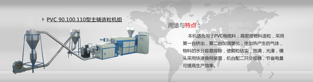 PVC电缆料造粒机